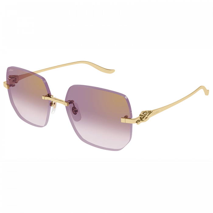 Cartier Panthere CT0549S 004 Gold Violet [2]
