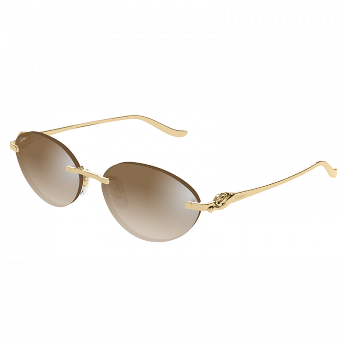 Cartier Panthere CT0504S 003 Gold Brown [2]