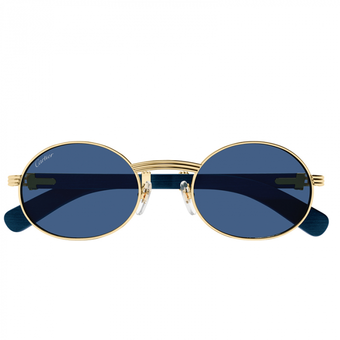Cartier Premiere CT0464S 008 Blue Gold [1]