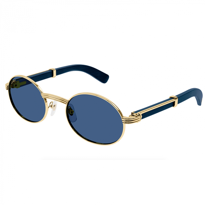 Cartier Premiere CT0464S 008 Blue Gold [2]