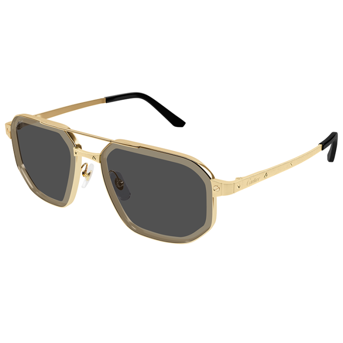 Cartier Santos CT0462S 005 Gold Grey XL [2]