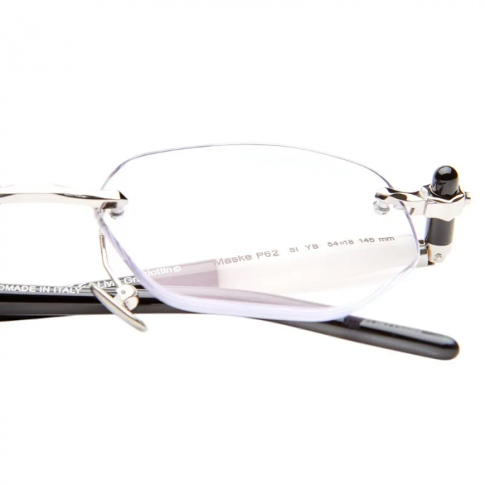 Kuboraum P62 54-18 Silver White Black Shine [4]