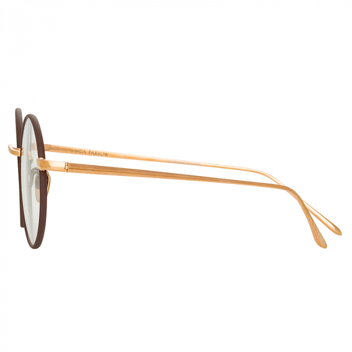 Linda Farrow Adams in Brown and Rose Gold [2]