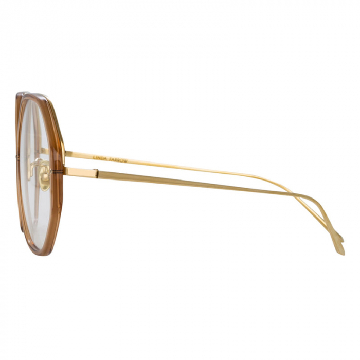 Linda Farrow Alona Tobacco and Light Gold [2]