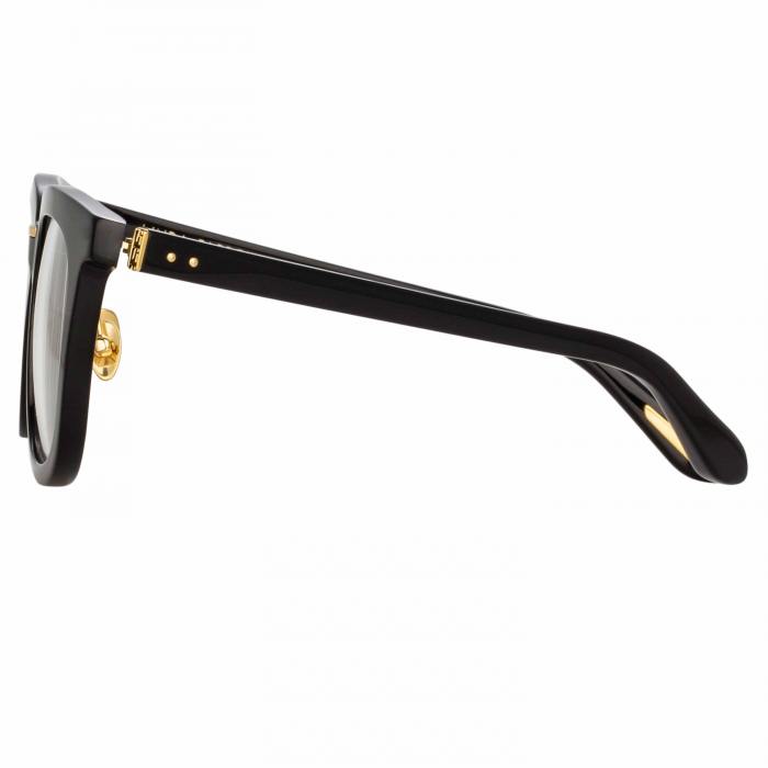 Linda Farrow Burton Rectangular Black [4]