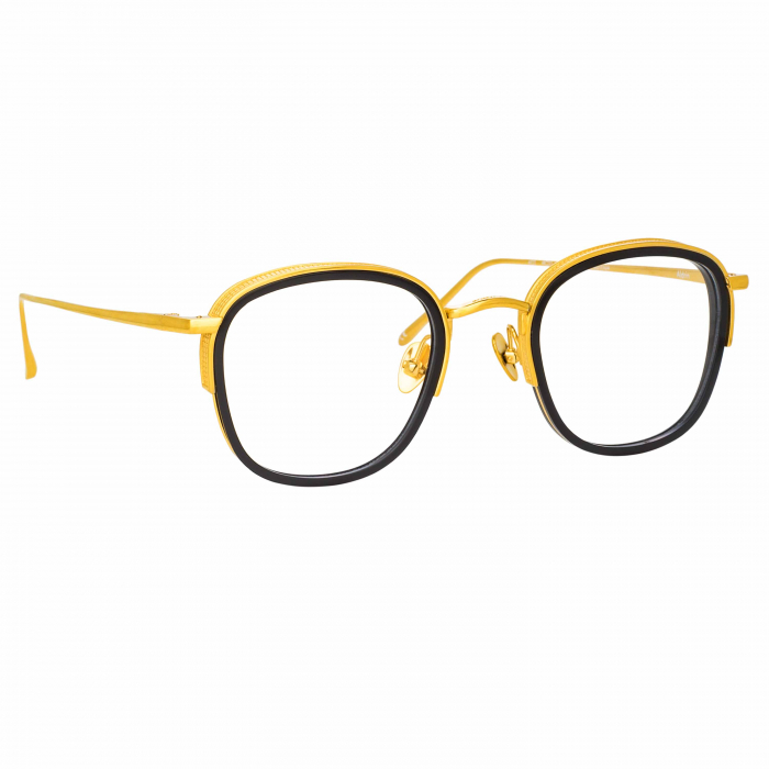 Linda Farrow Aldrin Gold And Black [2]