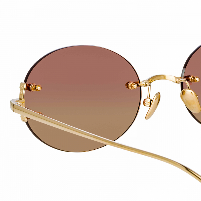 Linda Farrow Knight in Light Gold [3]