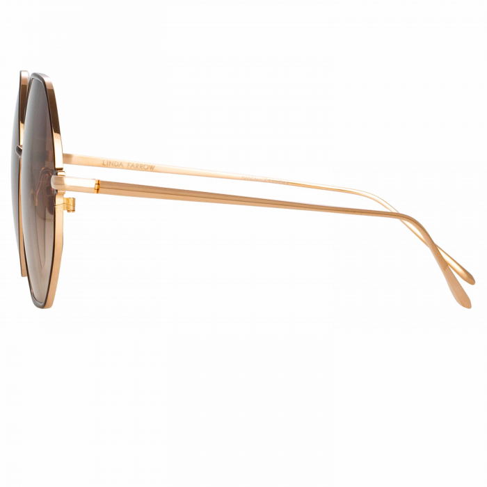 Linda Farrow Leif Oversized Rose Gold [4]