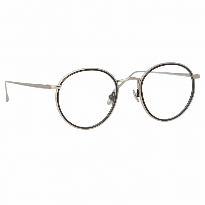 Linda Farrow Comer Oval In White Gold [3]
