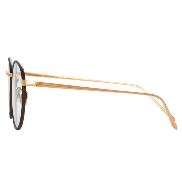 Linda Farrow Harrison Rose Gold and Brown [2]