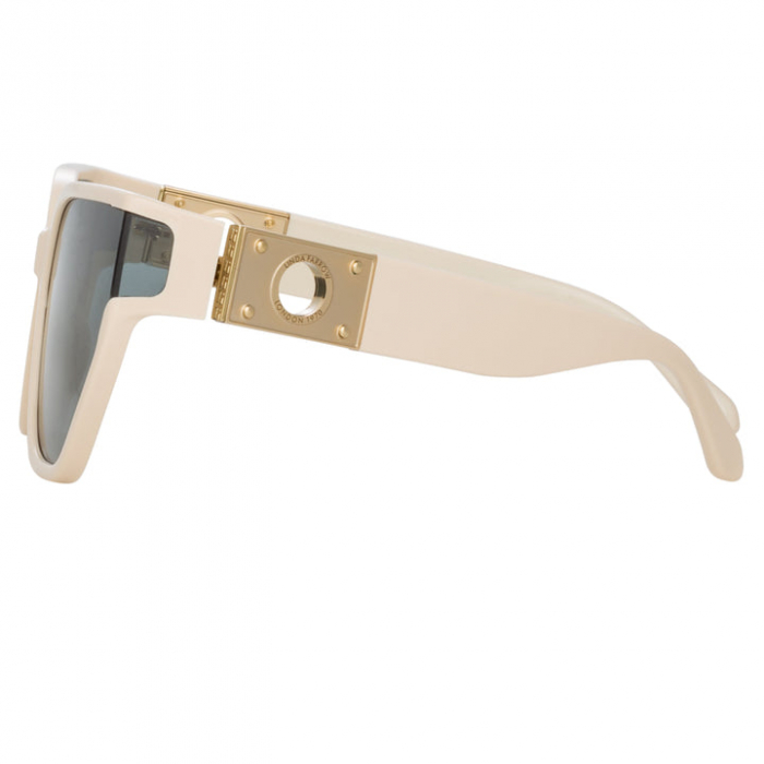 Linda Farrow Sabine Oversized in Cream [4]