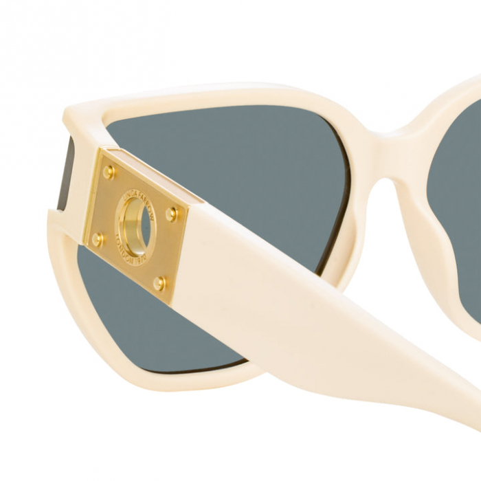Linda Farrow Sabine Oversized in Cream [3]