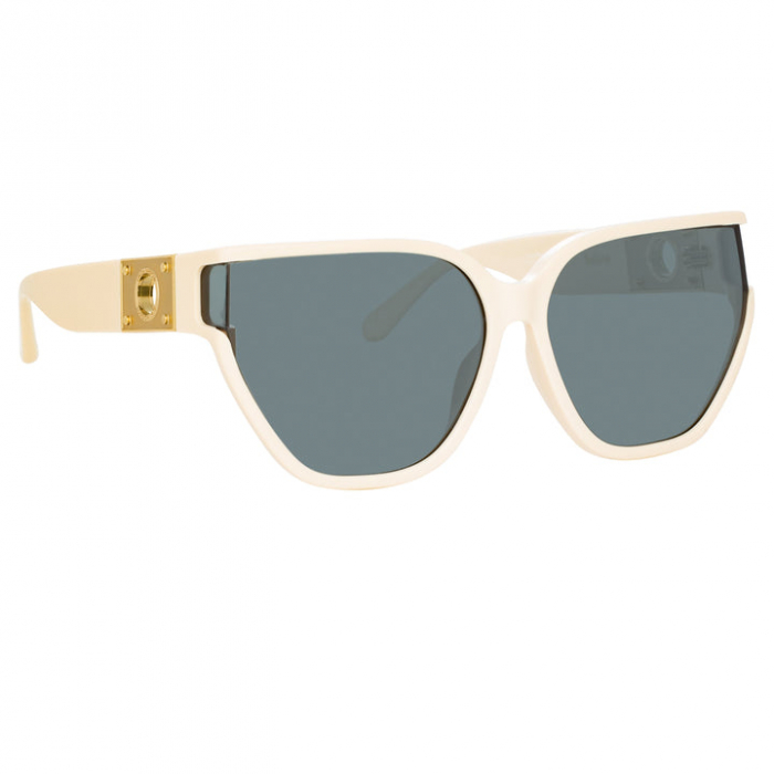 Linda Farrow Sabine Oversized in Cream [5]