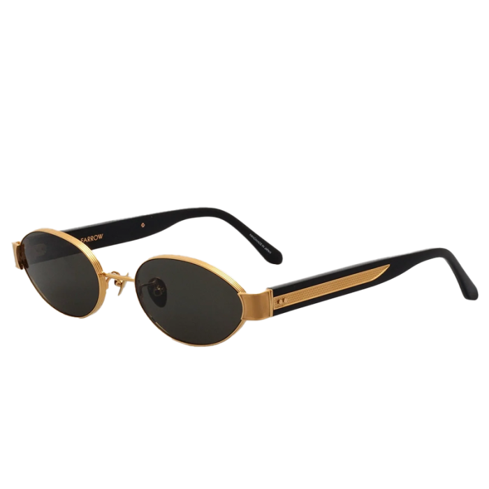 Linda Farrow Sadie LFL1469 22K Gold Grey [4]
