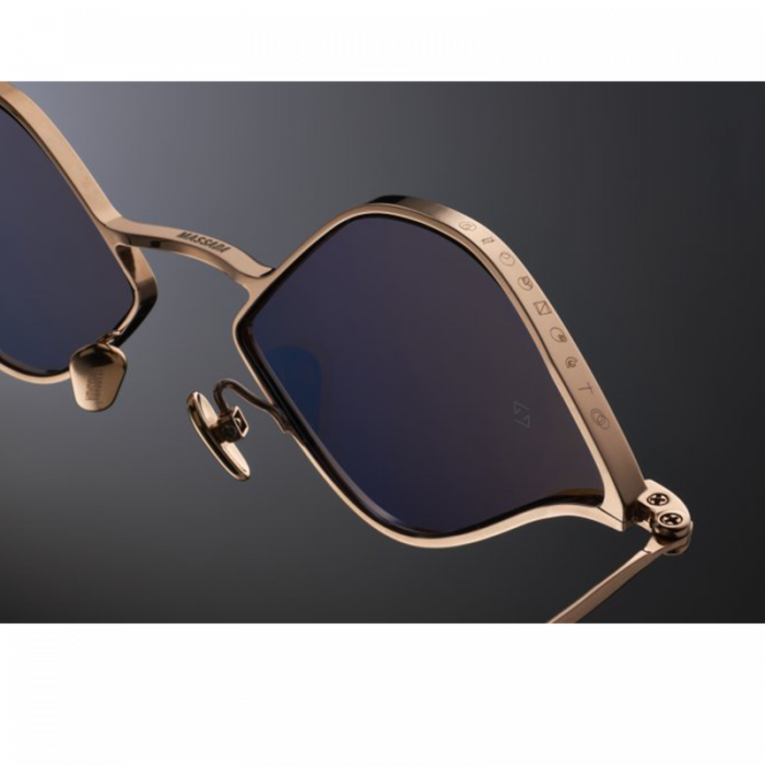 Massada Kink - Rose Gold with Navy Tint [3]