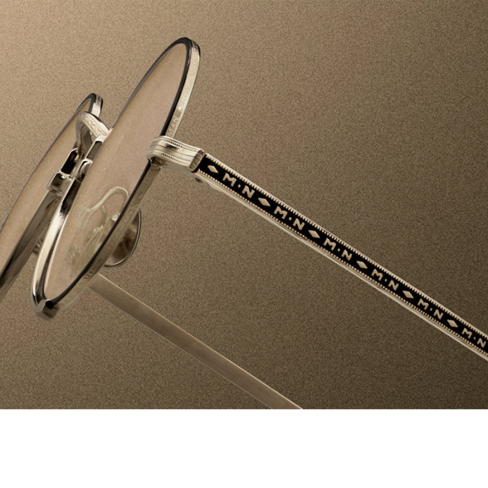 Matsuda 10103H Brushed Gold Matte Black [3]