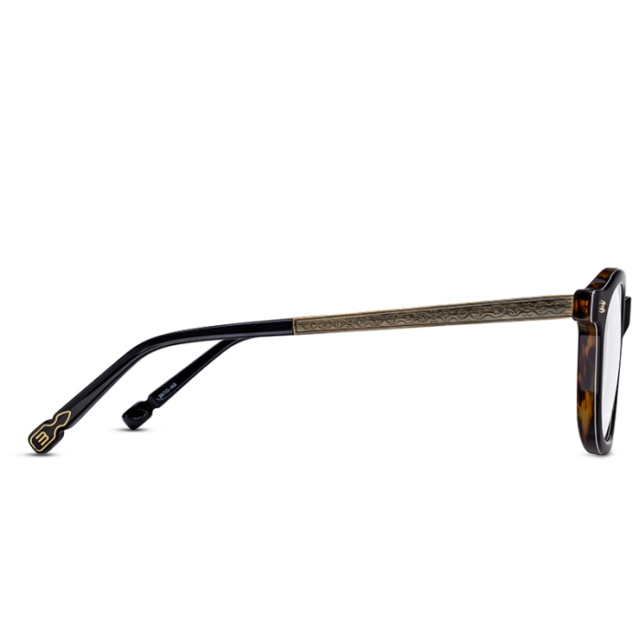 Matsuda M2068  Black Tortoise Antique Gold [2]