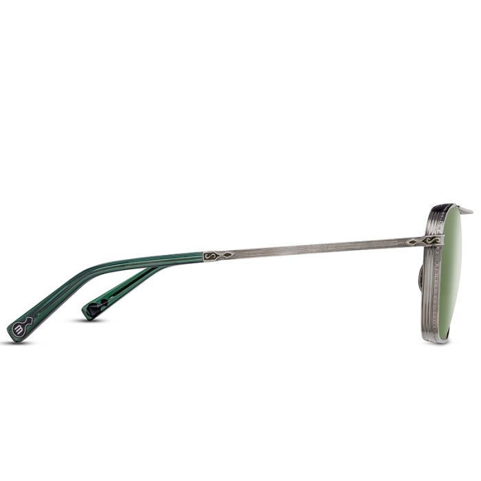 Matsuda M3135 Antique Silver Sage Green [3]