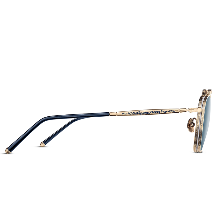 Matsuda M3148 BG Brushed Gold Blue Grey [2]