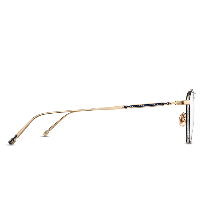 Matsuda M3157 Brushed Gold - Navy [2]