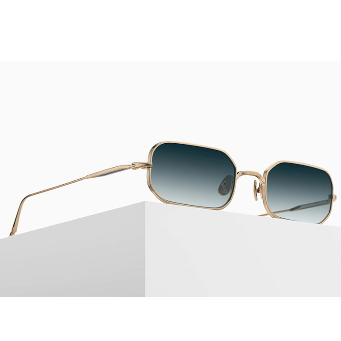 Matsuda M3163 BG Brushed Gold Blue [4]