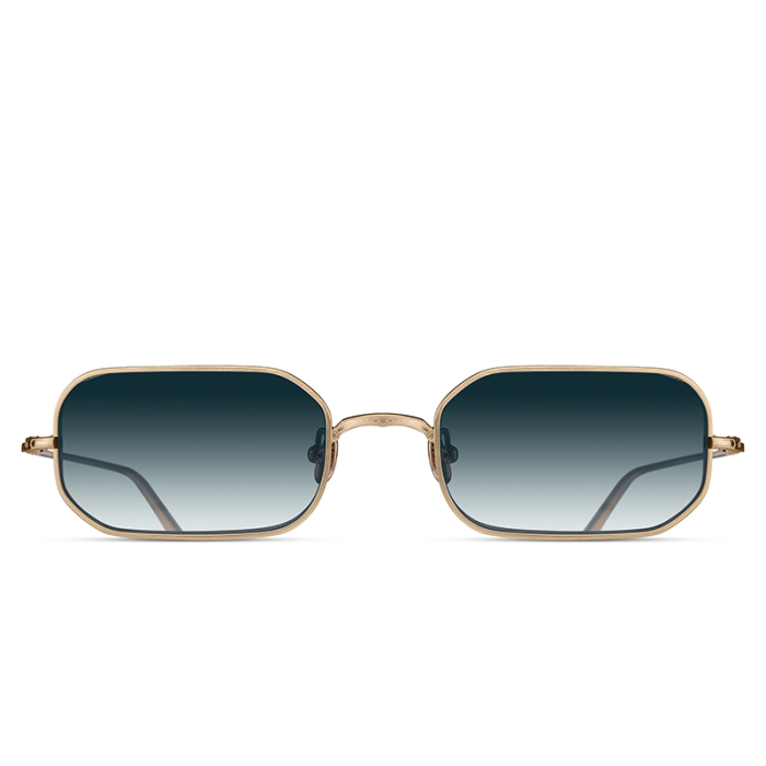 Matsuda M3163 BG Brushed Gold Blue [2]