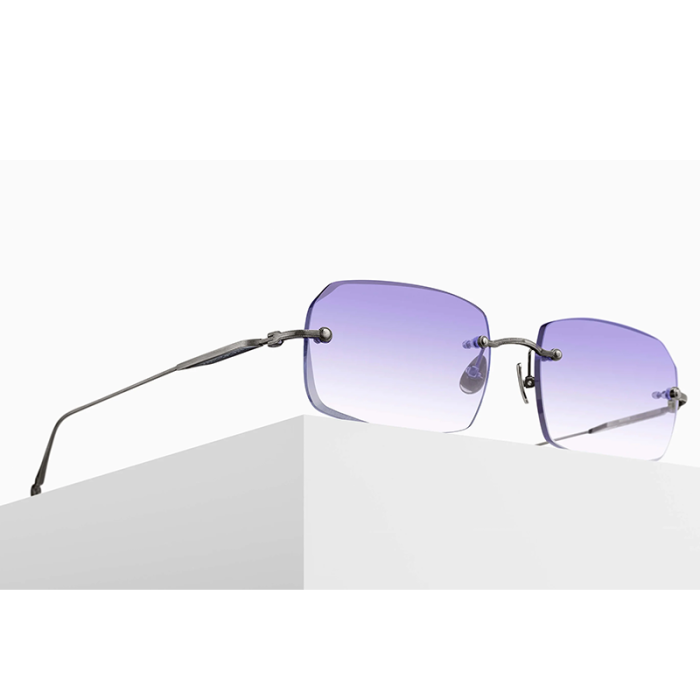 Matsuda M5004 Antique Silver Cafe Blue Gradient [3]