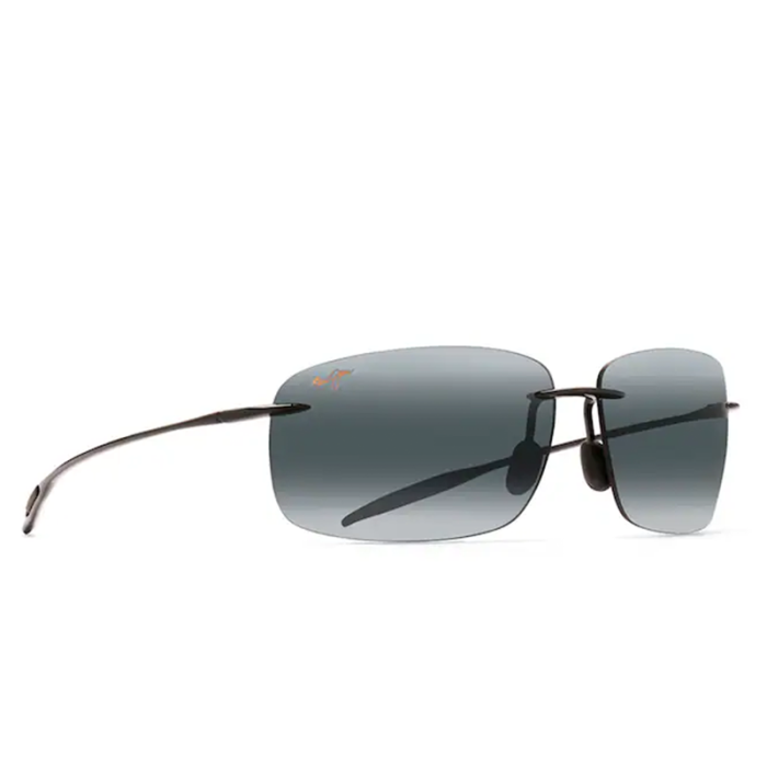 Maui Jim MJ0422S 001 Grey Breakwall Gloss Black [2]
