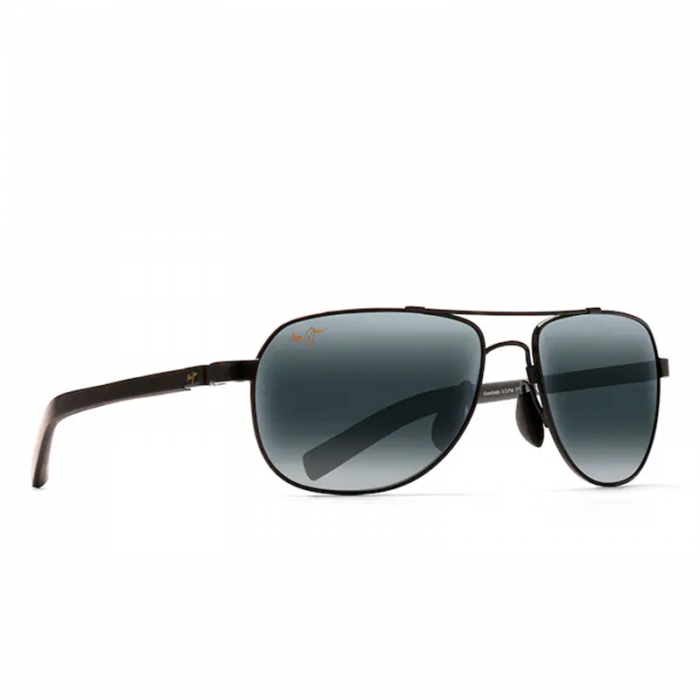 Maui Jim MJ327-02 Guardrails Grey Gloss Black [2]