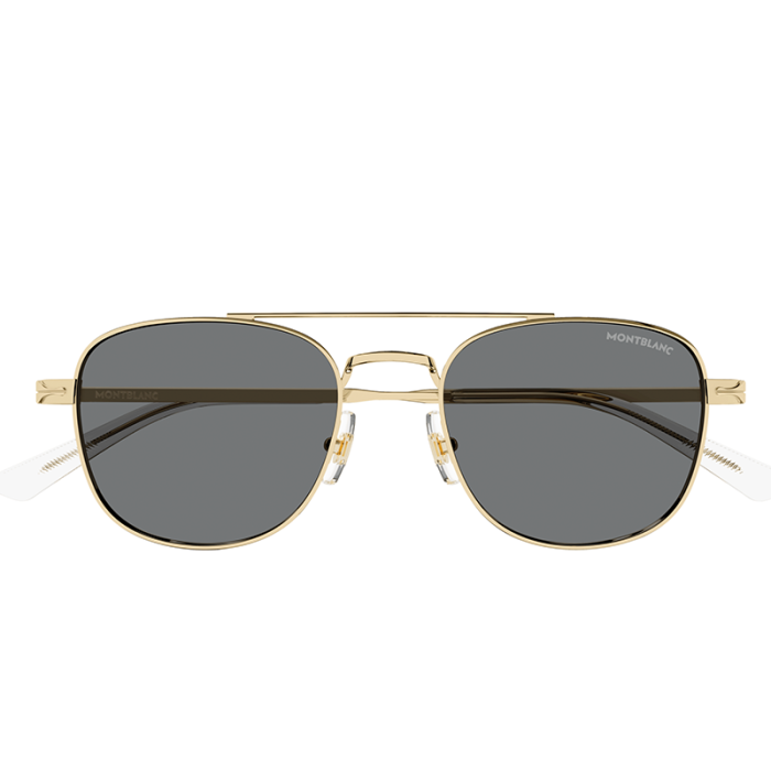 Mont Blanc MB0363S 001 Gold Grey [2]