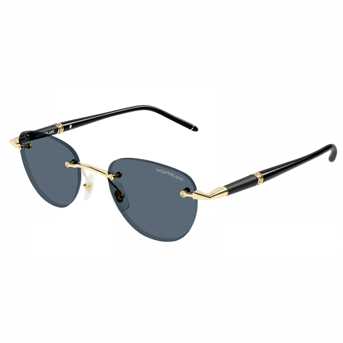 Mont Blanc MB0412S 001 Gold Grey [3]