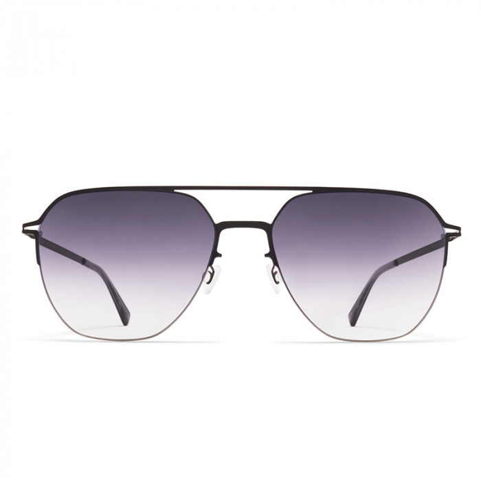 Mykita Amos 419 Shiny Silver Jet Black Grey [1]