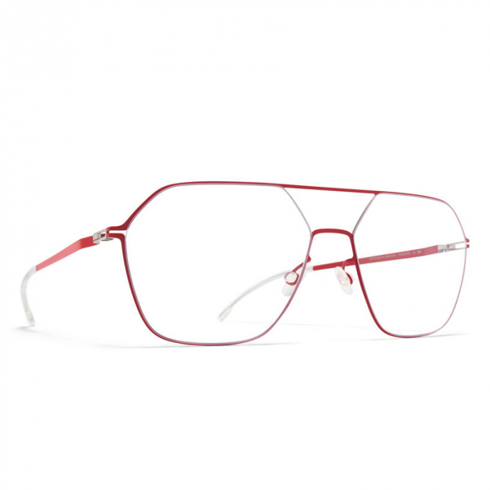 Mykita Jelva Goji Red Silver Clear [2]