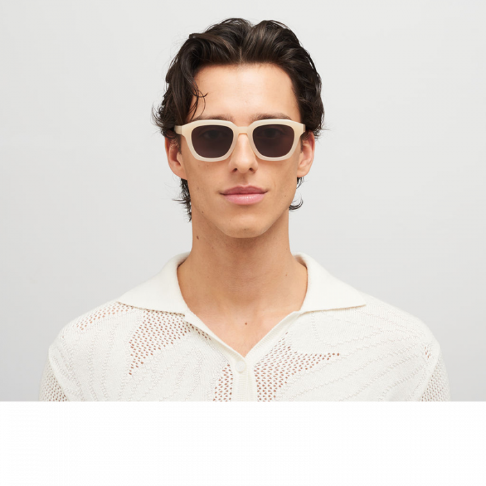Mykita Kiene 809 C189 Chilled Raw Blonde Shiny Brown [1]