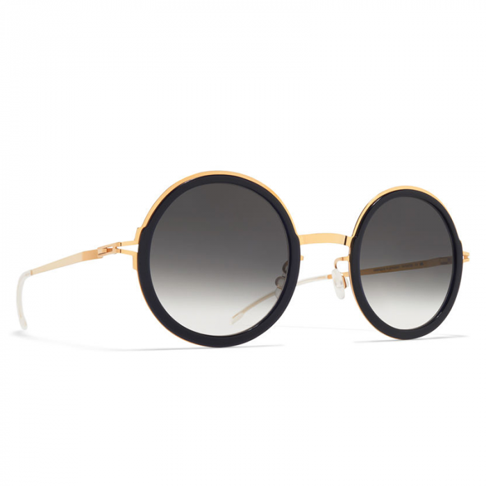 Mykita Monroe A76 768 Glossy Gold Milky Indigo [3]