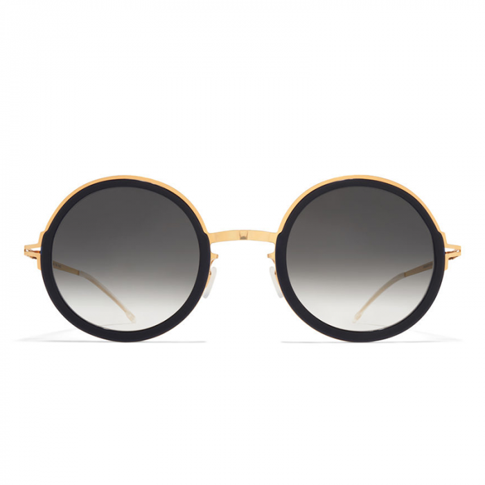 Mykita Monroe A76 768 Glossy Gold Milky Indigo [2]