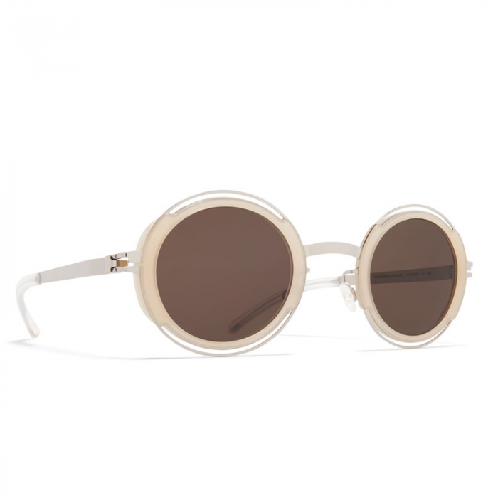 Mykita Pearl A89 918 Shiny Silver Blonde Brown [4]