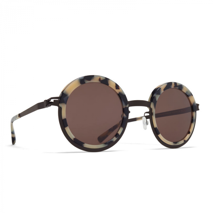 Mykita Phillys A23 Black Cream Cook Brown 953 [2]