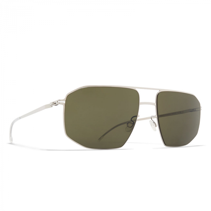 Mykita Santeri 051 Shiny Silver Rawgreen [2]