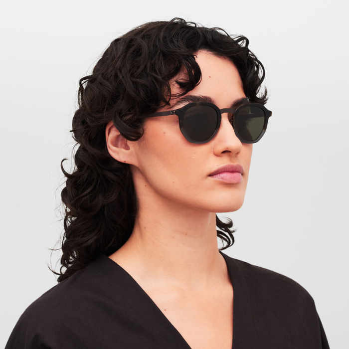 Mykita Sawyer A63 713 Dark Brown Santiago [2]