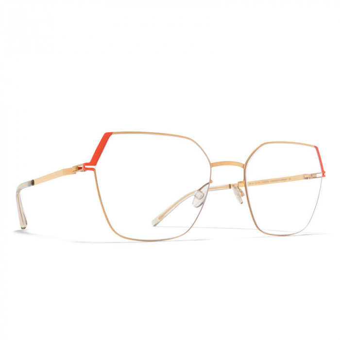 Mykita Stine Glossy Gold Daylily Orange [2]