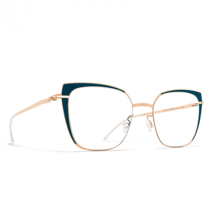MYKITA Viola Champagne Gold and Lagoon Green [2]