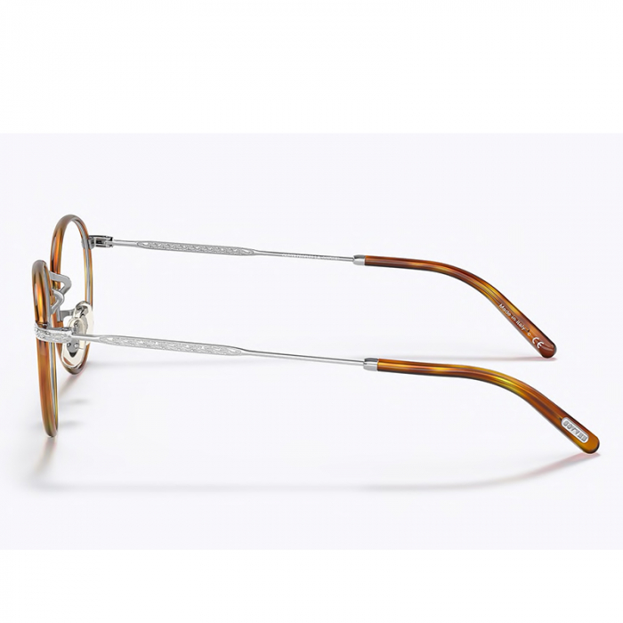 Oliver Peoples Carling Silver and Amber Tortoise [3]