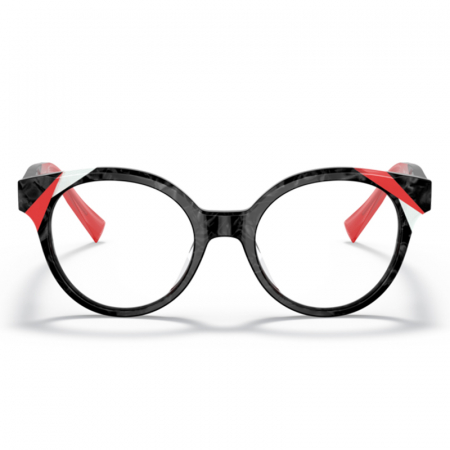 Ochelari de vedere - Alain Mikli A03143 Black Red Pontille White