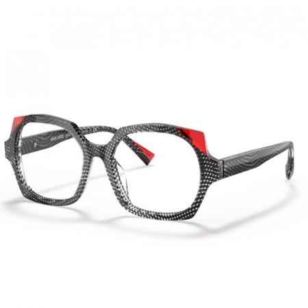 Alain Mikli A03148 Grid Black Red [1]