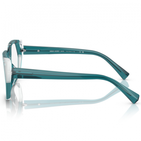 Alain Mikli A03159 Transparent Petrol Pointille [3]