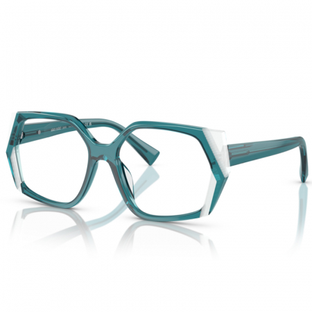 Alain Mikli A03159 Transparent Petrol Pointille [1]