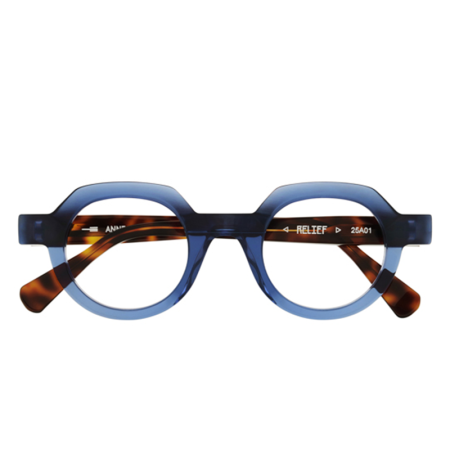 Ochelari de vedere - Anne et Valentin Relief 25A01 Blue Havana