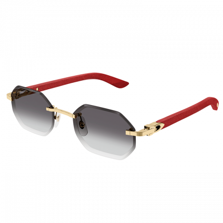 Cartier C Decor CT0439S 003 Grey Red [2]