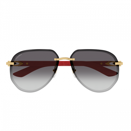 Bărbați - Cartier C Décor CT0440S 003 Gold Red